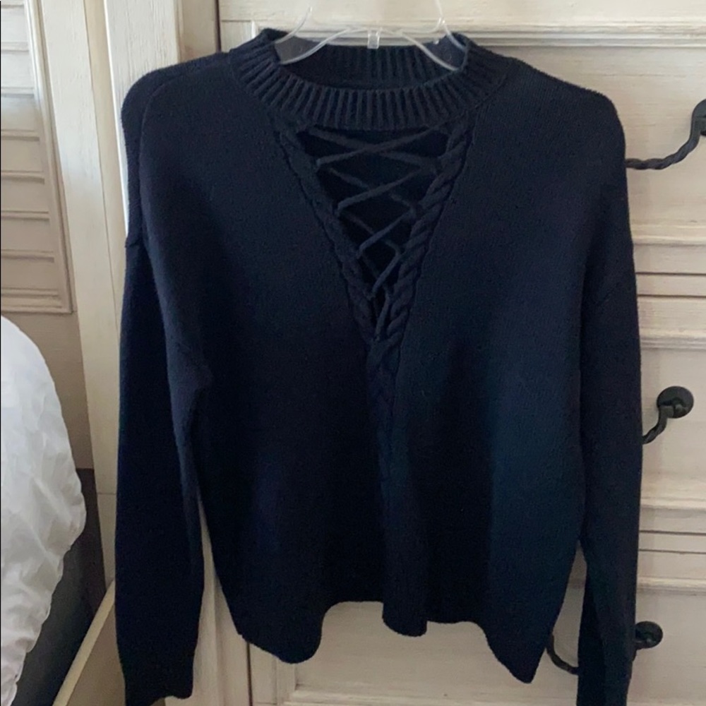 Black sweater